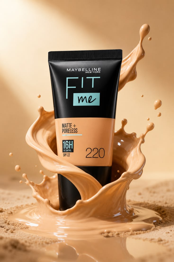 Maybelline Fit Me Foundation 220 Natural Beige